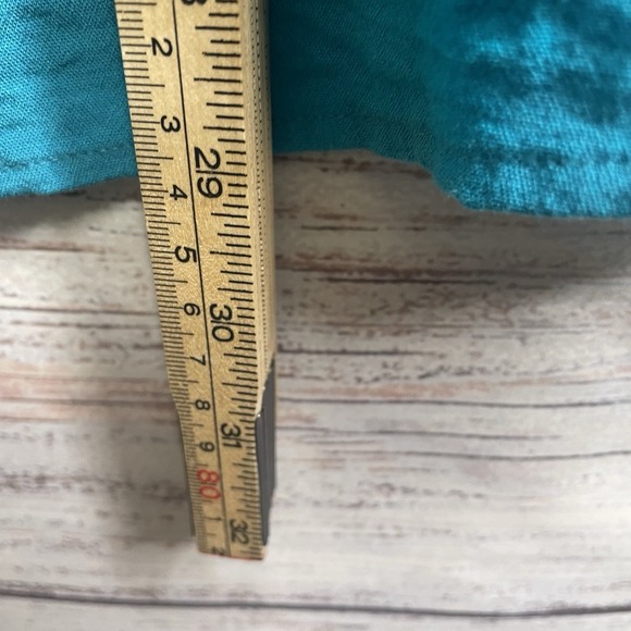 Ali Miles Tunic Size 1X Long Sleeve Women's Art To Wear Artsy Boho Rayon Stretch - Picture 12 of 14